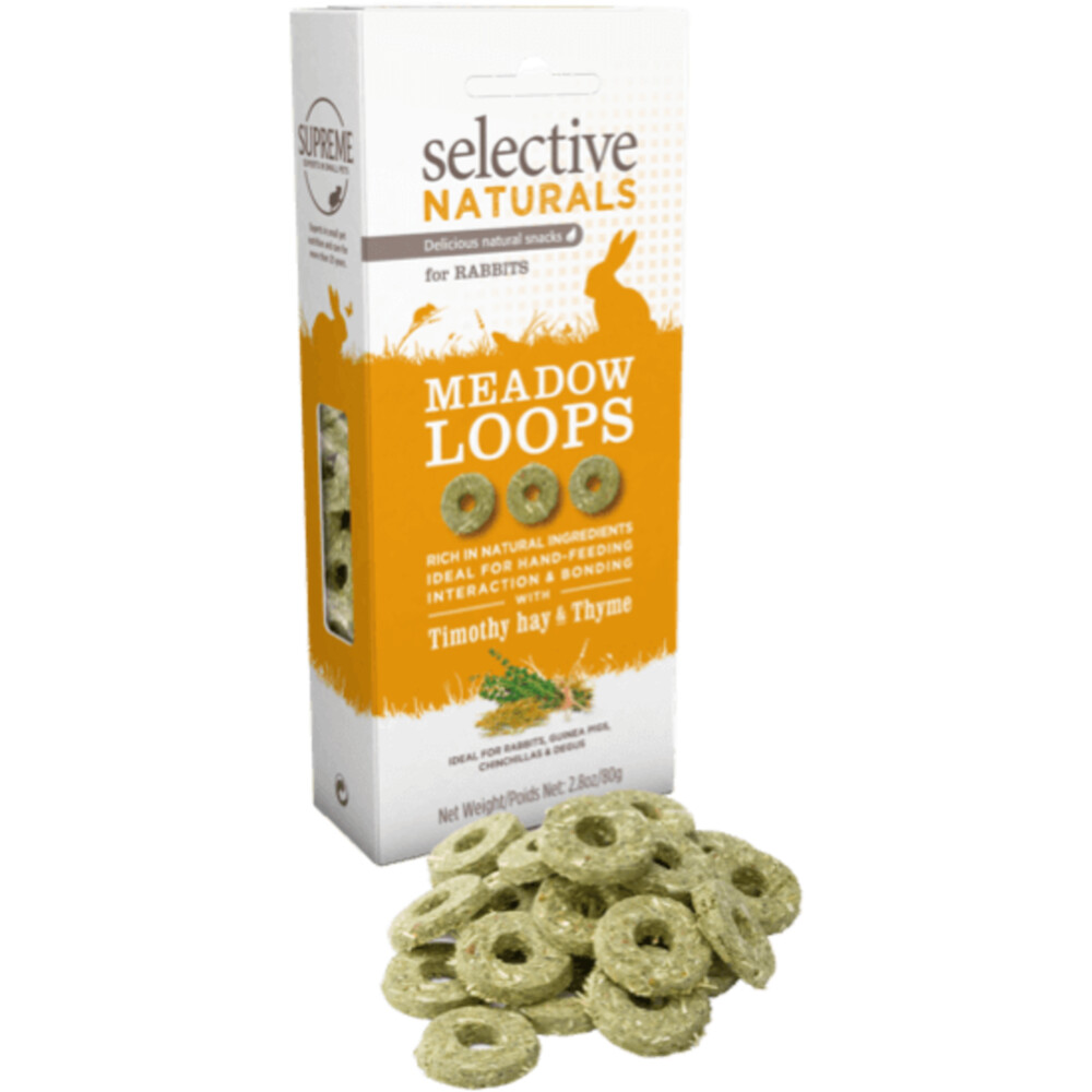 Supreme Selective Naturals Snack Meadow Loops80 gr