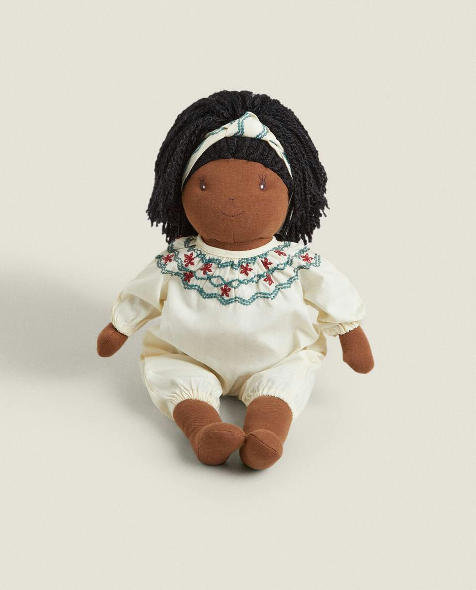 Conjunto de bonecas de brinquedo de Natal infantil