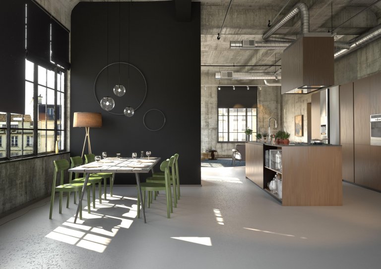 Thonet 118 eetkamerstoel zwart/naturel