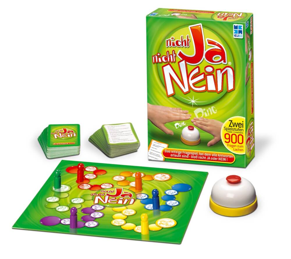 Megableu 678450 - Nicht Ja, nicht Nein, für 2-7 Spieler, ab 7 Jahren