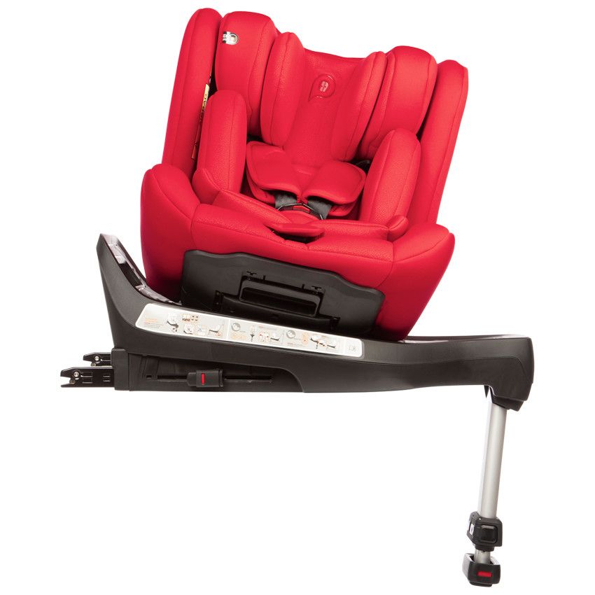 Siège-auto i-Twist i-Size - Rouge - Ecru