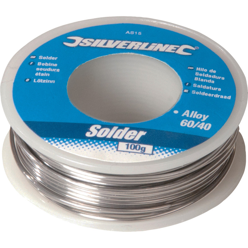 Soldeertin 60/40 100g rol