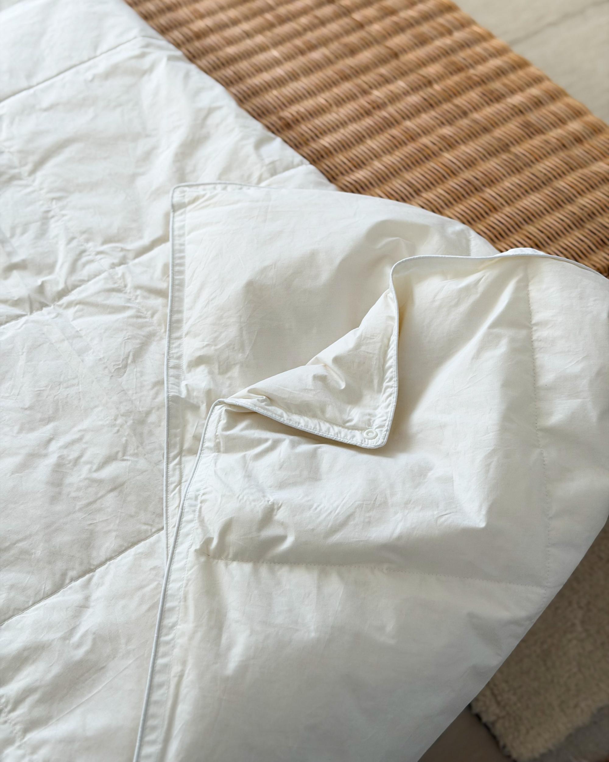 Dekbed dubbellaags all-season Eendenveren en eendendons SERRATO 220 x 240 cm
