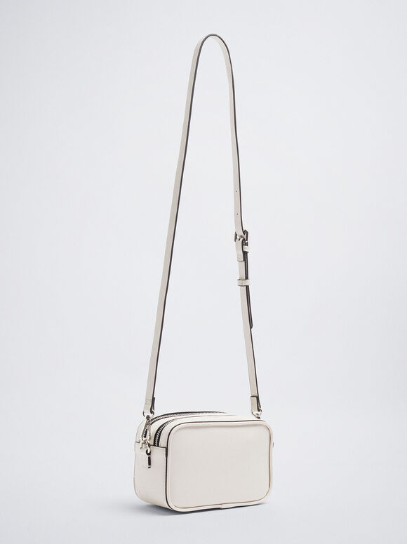 Bolsa Transversal Básica - Off-White