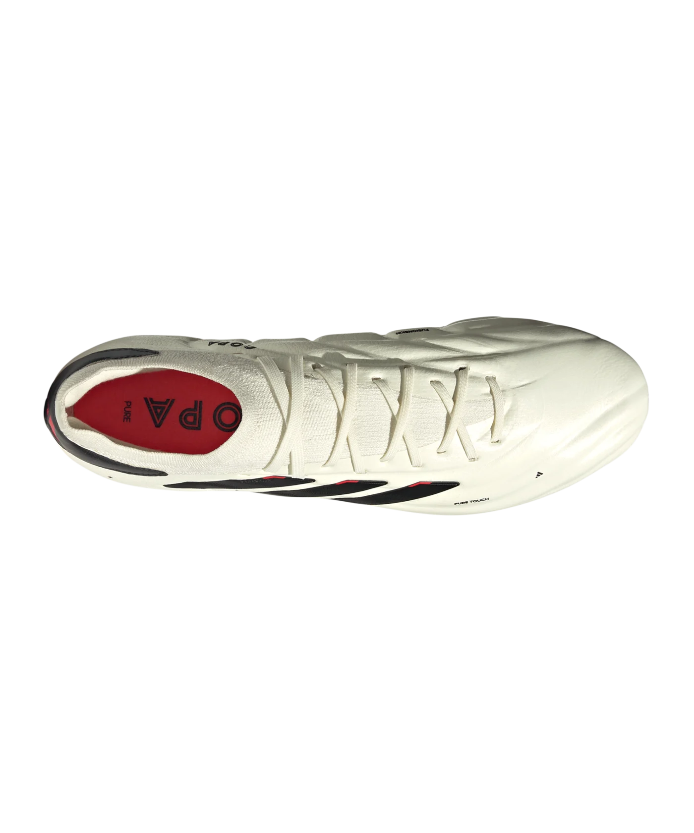 adidas COPA Pure 2 Elite KT FG Solar Energy Weiss Schwarz Rot