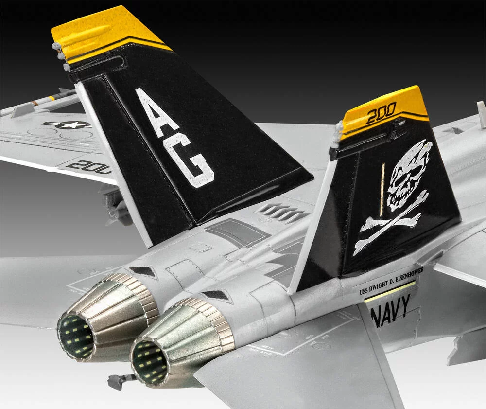 MAQUETTE - MODEL SET F\/A-18F SUPER HORNET - 1\/72