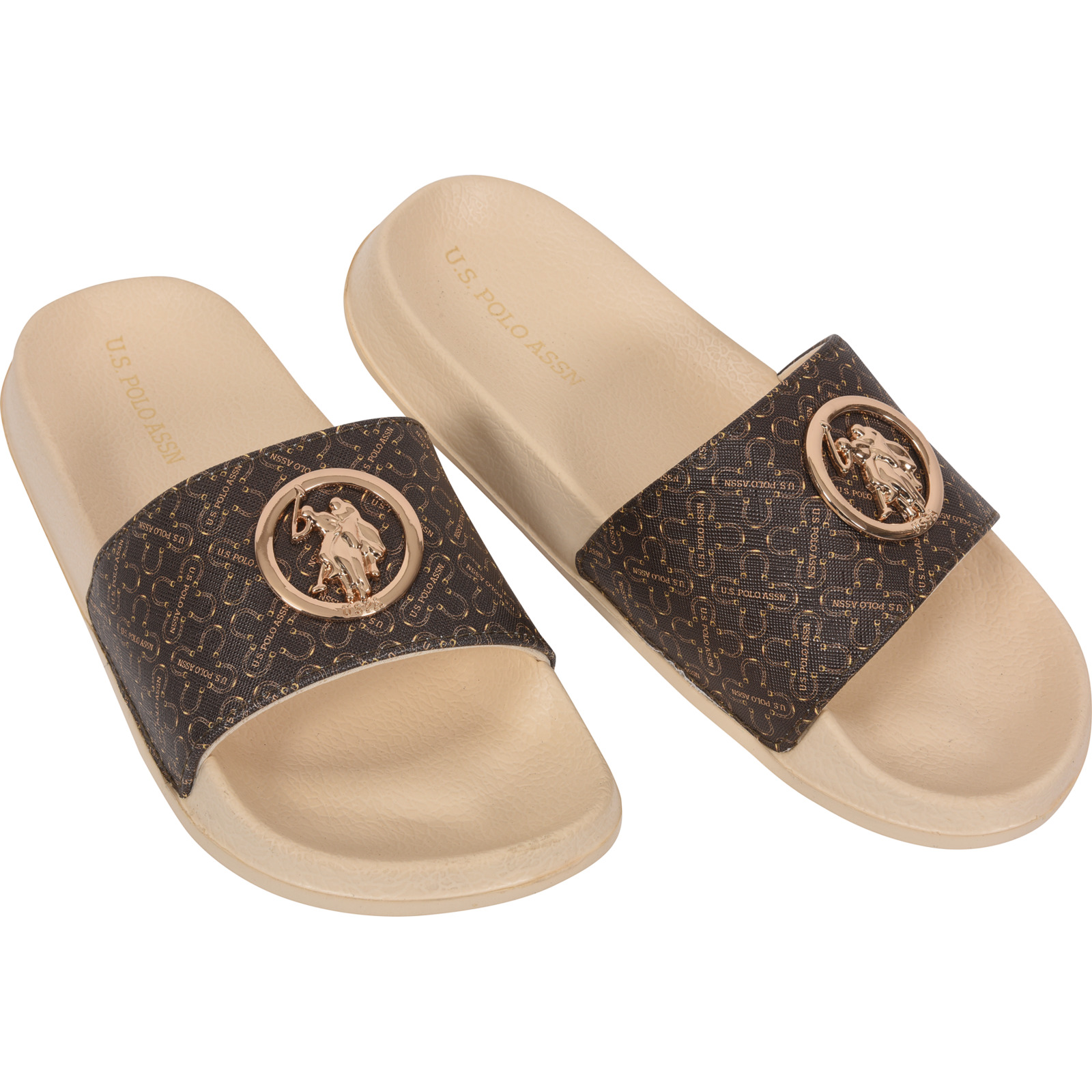 U.S Polo ASSN Damen-Slipper Ivy II schwarz, 38