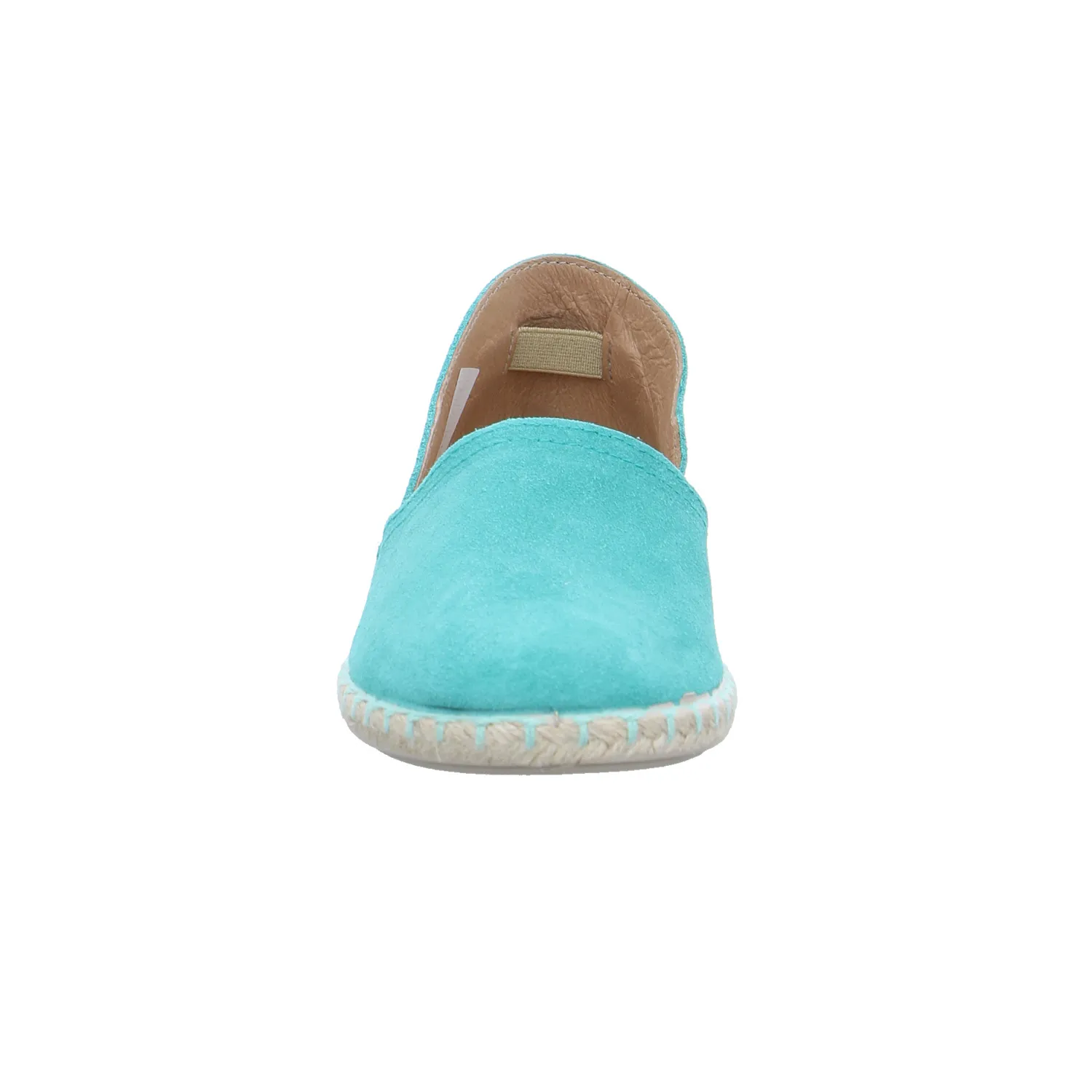 SCHUHENGEL Espadrille Pastelgrün Leder