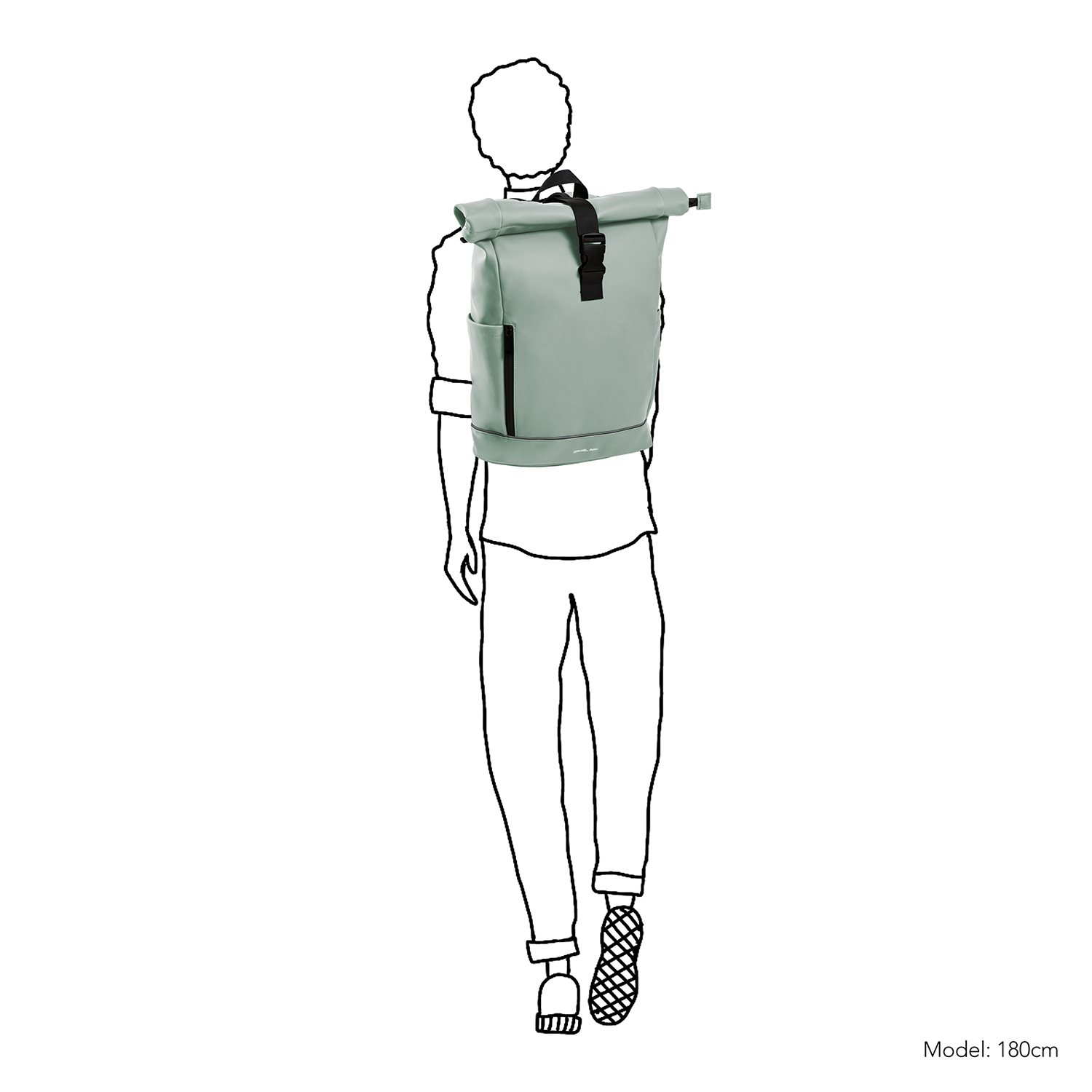 Daniel Ray Highlands Waterafstotende Laptop Backpack 15.6'' M mint green