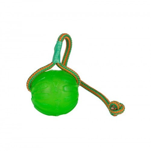 Bola de mastigar Swing & Fling para cães, verde