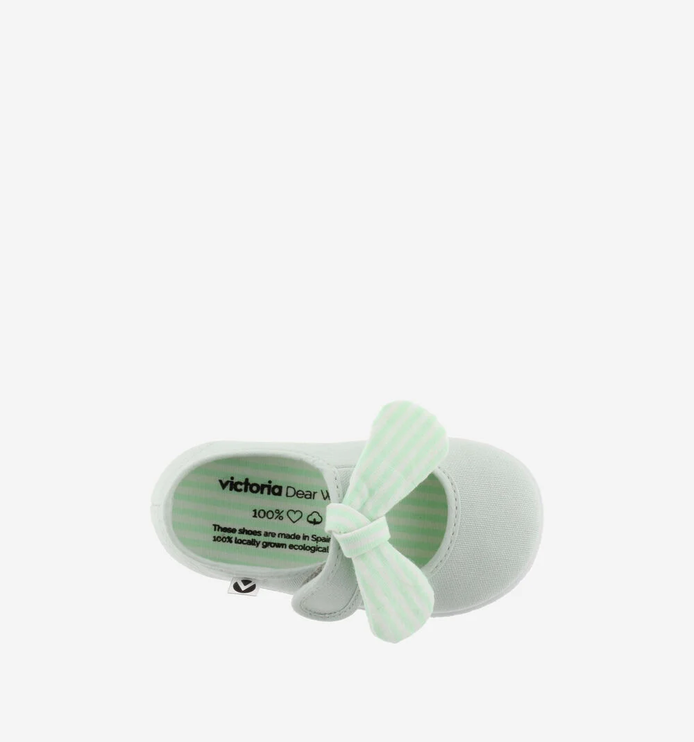 OJALÁ FOULARD RAYURES Babies en toile pour fille MELON