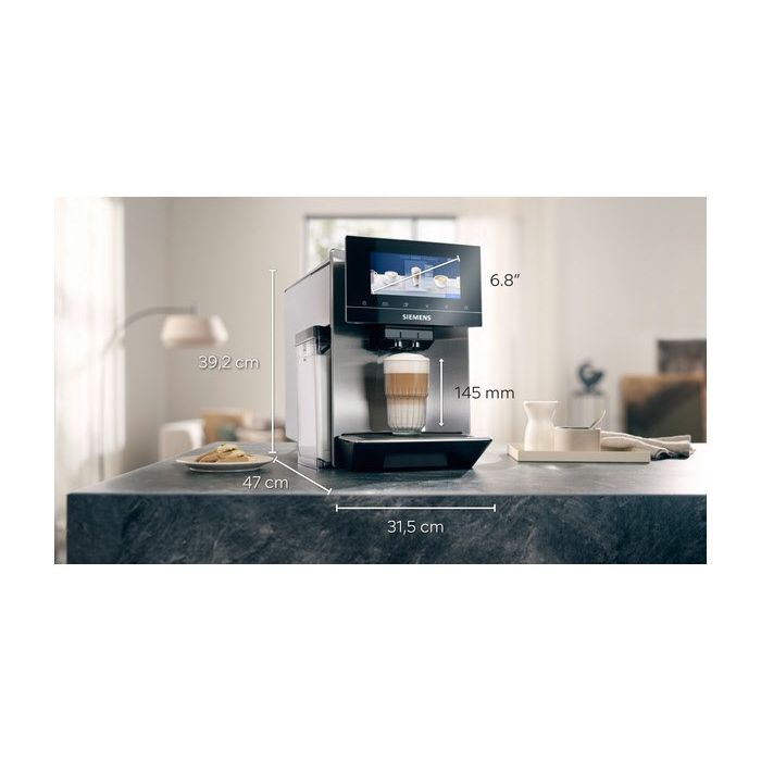 Siemens Kaffeevollautomat EQ900 TQ903D03 Edelstahl