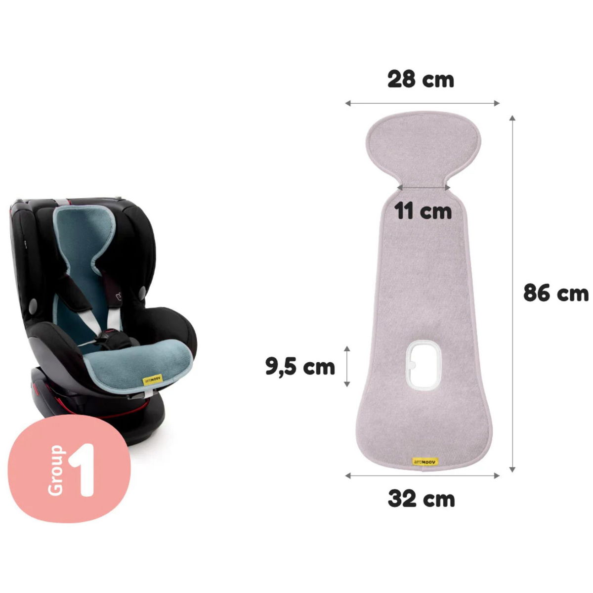 AeromoovAeromoov   AirLayer für Autositz Gr. 1 funny shapes