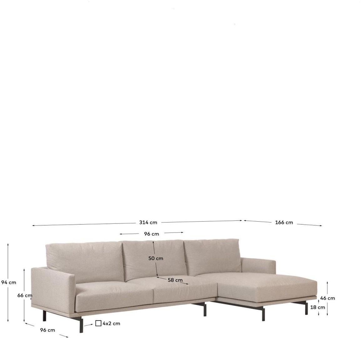 Kave Home   Galene 4-Zitsbank