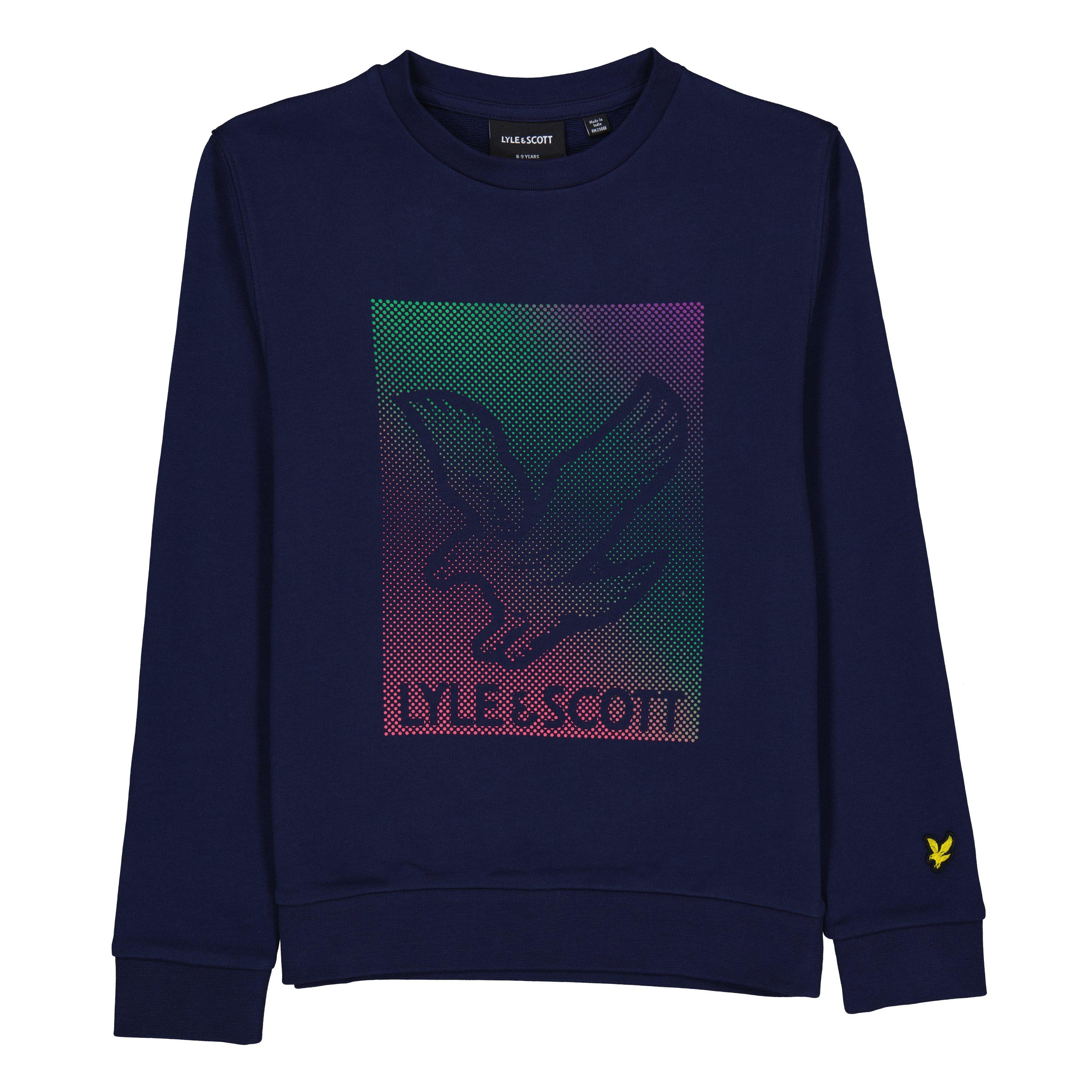 Lyle and Scott Dotted Eagle Sweater Juniors