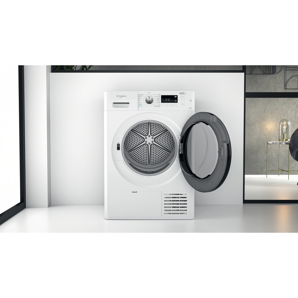 Whirlpool warmtepomp droogkast FFTM1182BBER - 8 kg