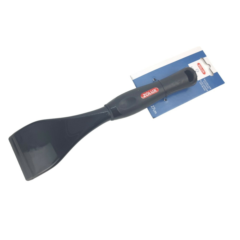 Racloir lame plastique 27 cm pour nettoyage parois aquarium