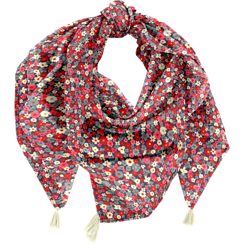 Foulard Pompon Tapis Rouge