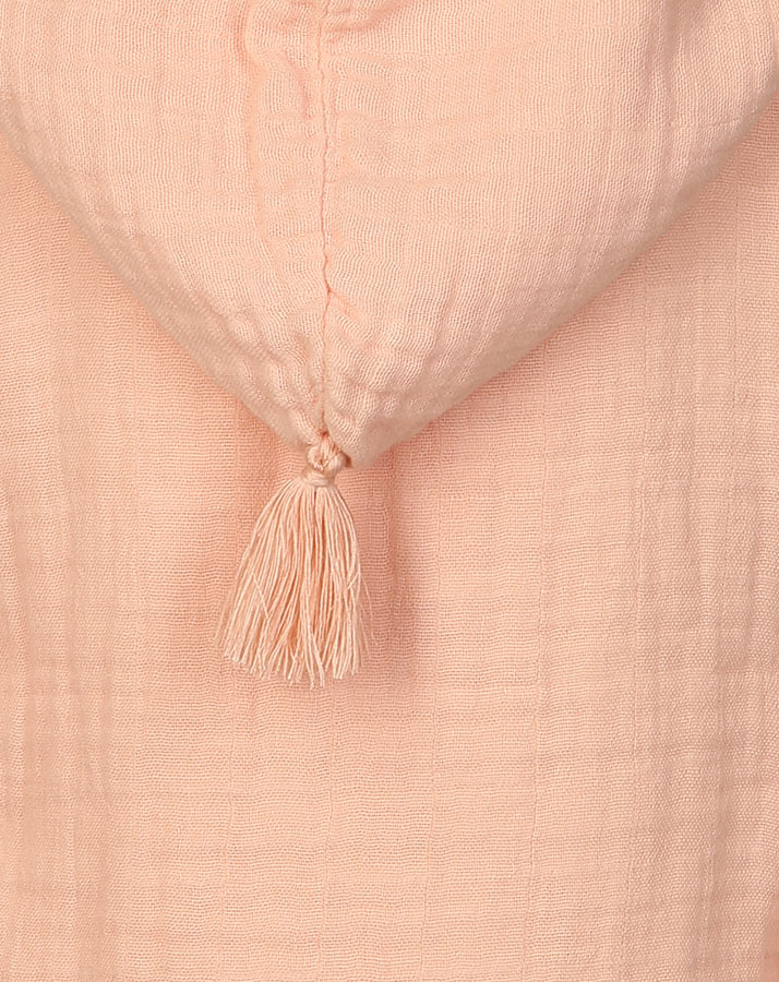 Bademantel MUSLIN in lachs
