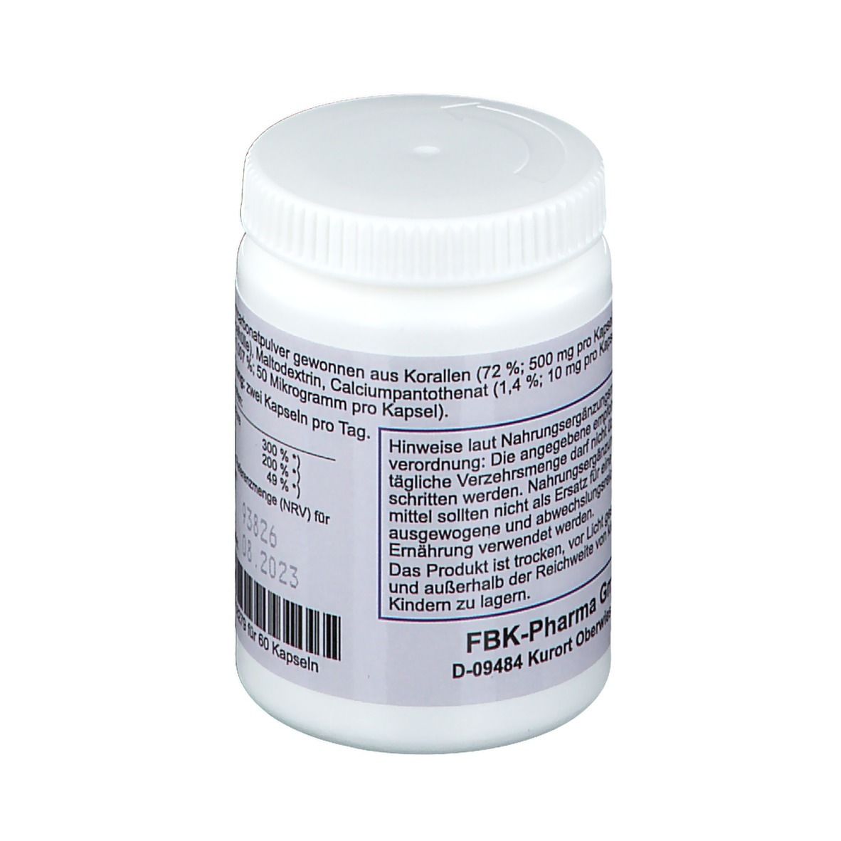 Korallen Calcium