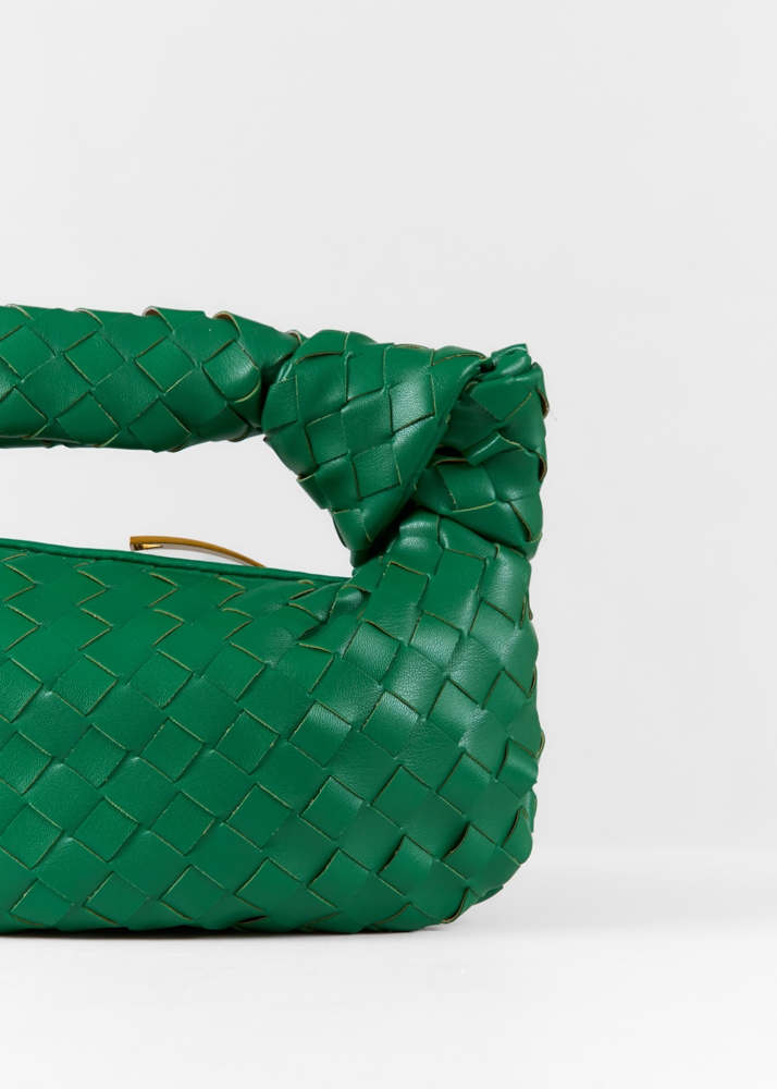 Claire tas groen
