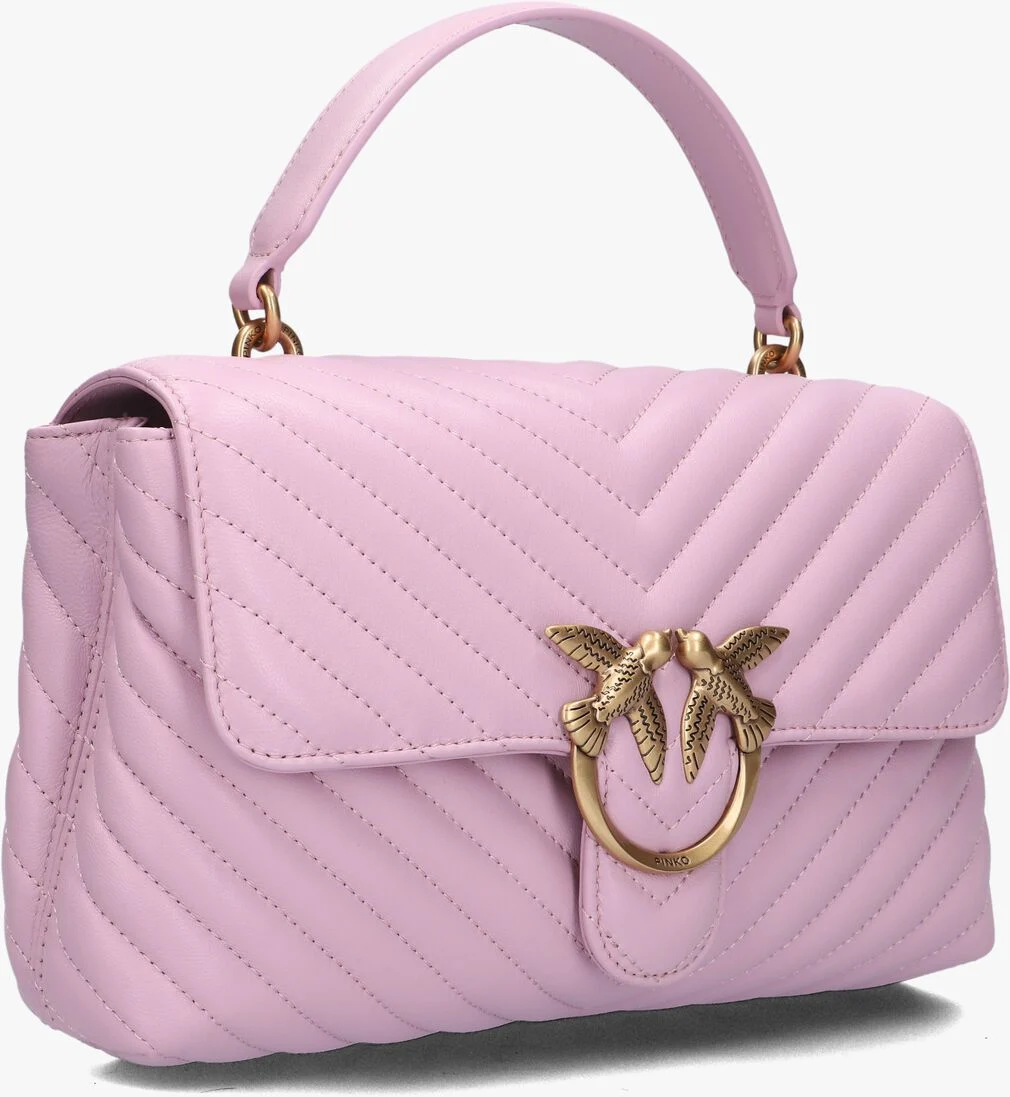 PINKO paarse pinko handtas love lady puff classic cl