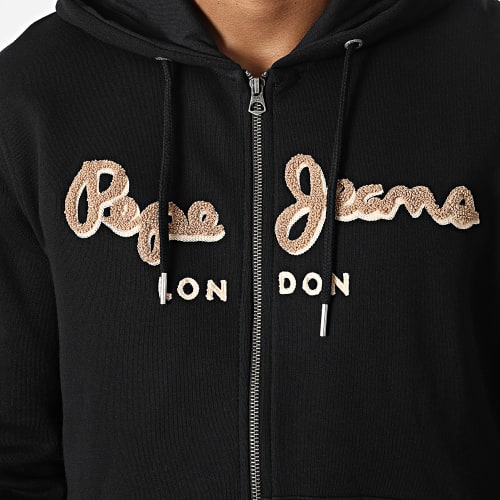Sweat Zippé Capuche Lamont PM582244 Noir