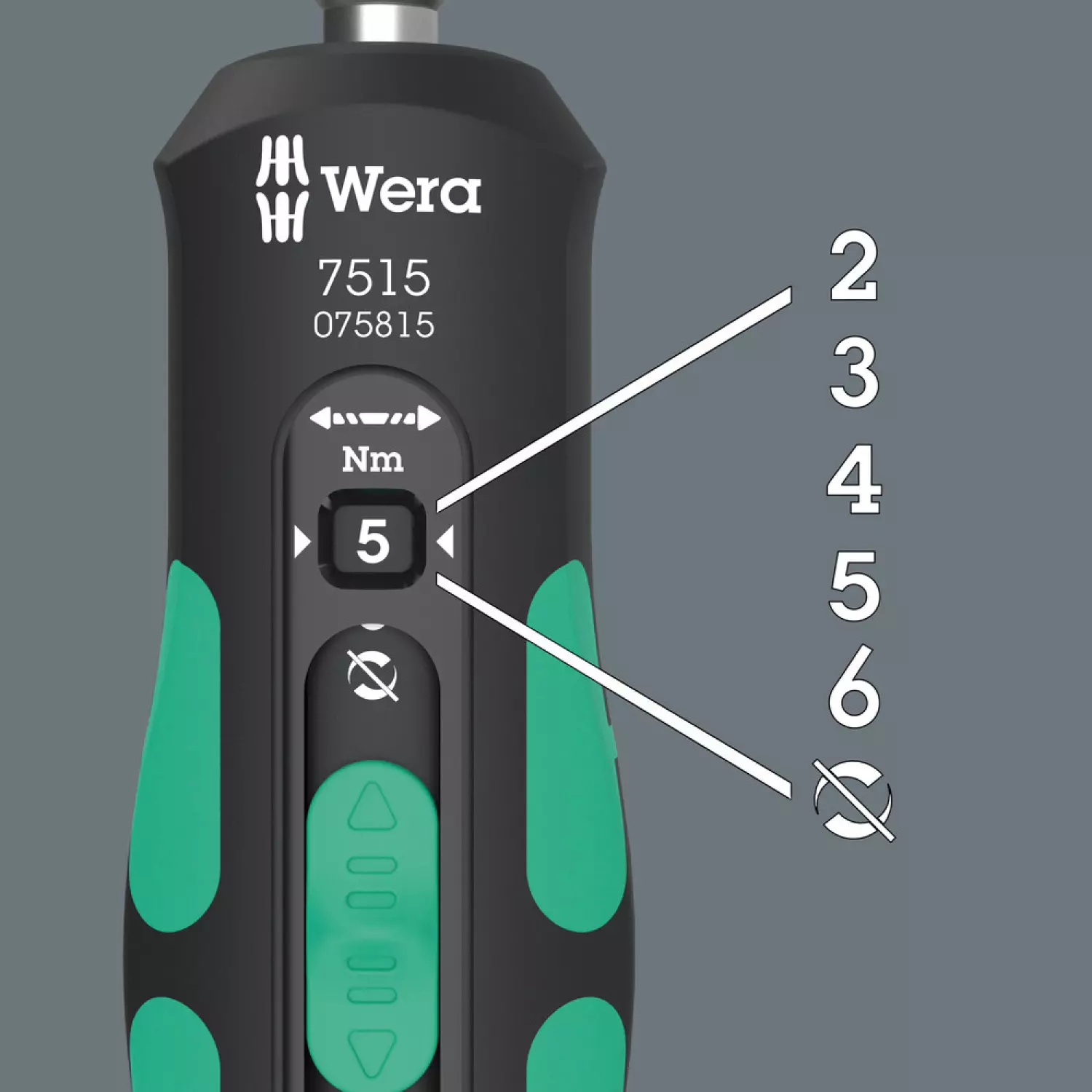Wera 05075850001 7-delig 7515/7 Kraftform Safe-Torque Speed Bicycle 1 Draaimomentschroevendraaierset in etui