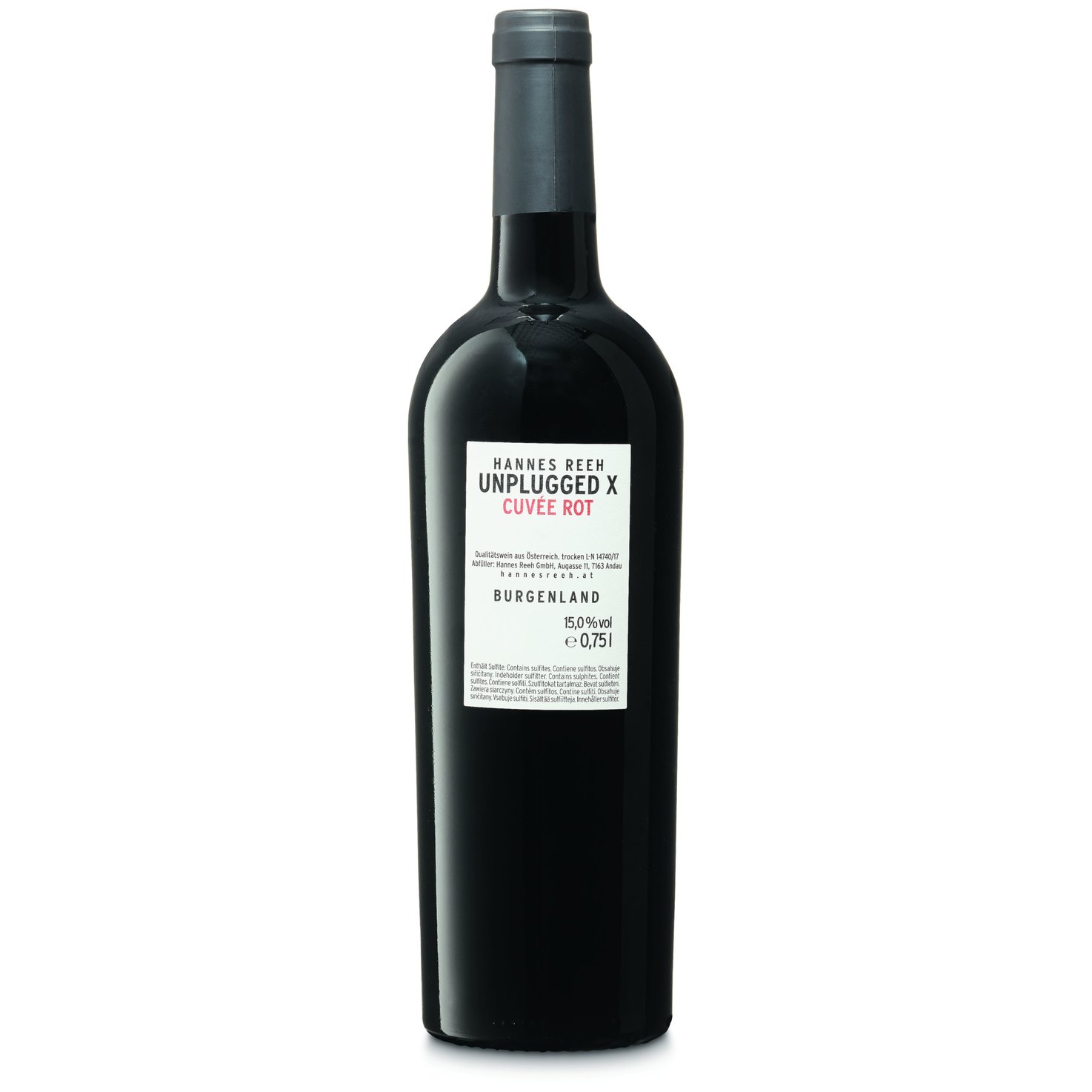 Burgenland Cuvée X Unplugged Hannes Reeh -75cl