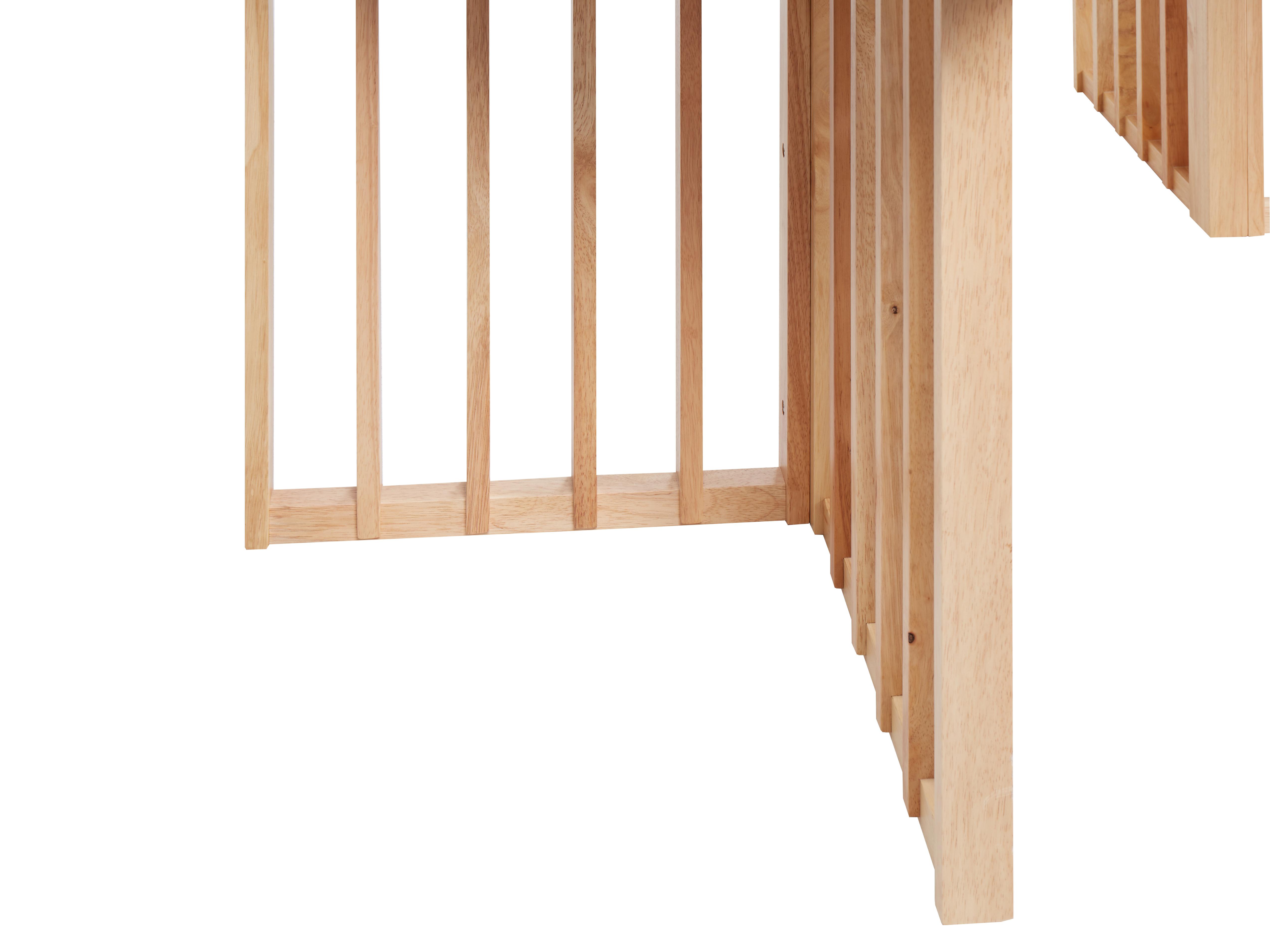 Eettafel LEANDRA Licht essenhout 100 cm 200 cm