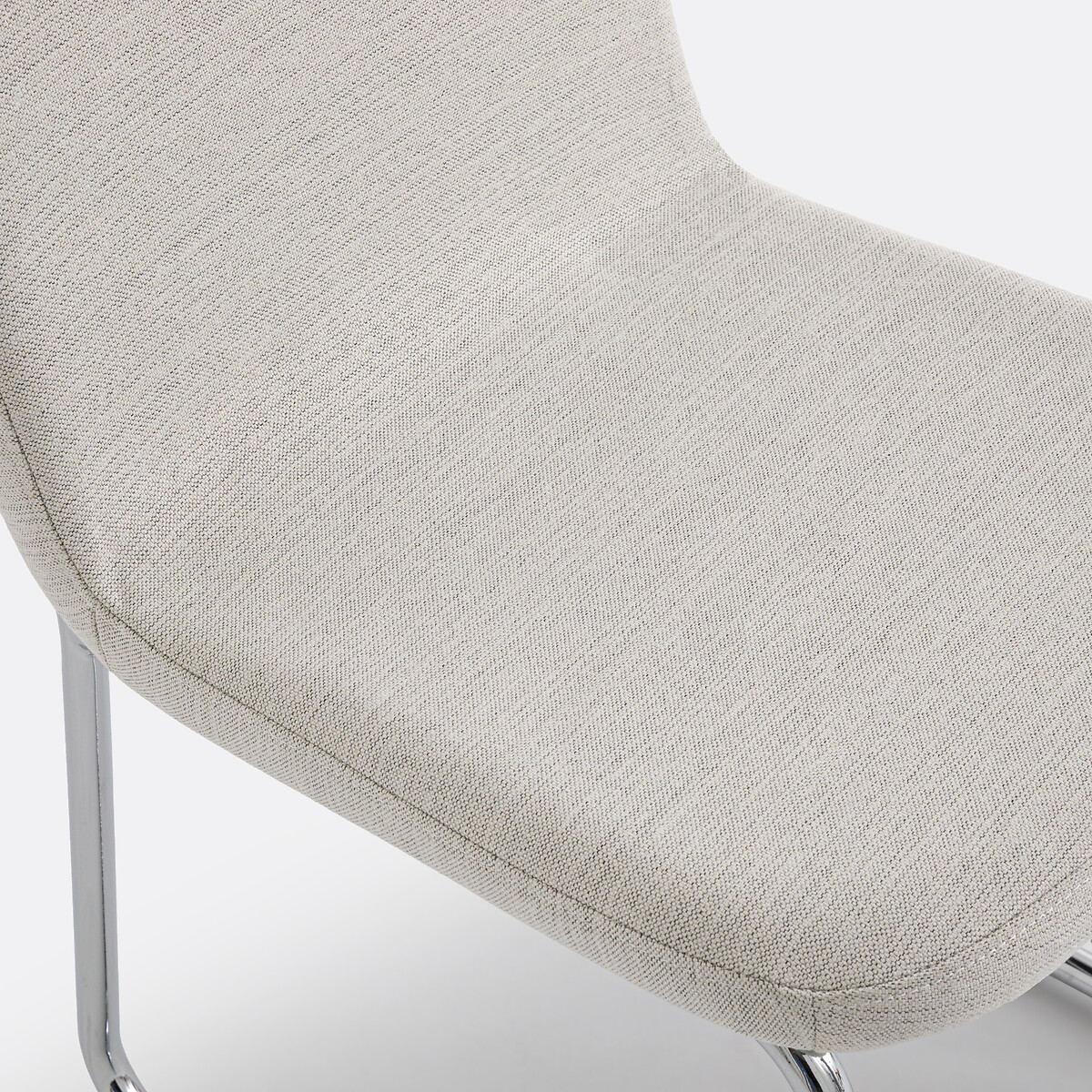 LA REDOUTE INTERIEURS<br>Conjunto de 2 cadeiras, pés cromados, Marsso