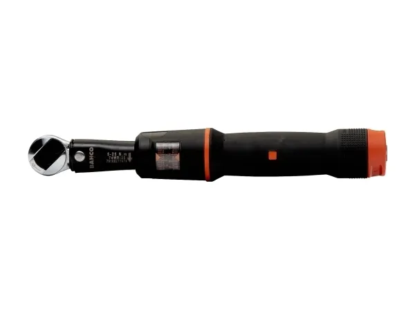 Bahco 74WR-25 Momentnøgler Med skralde, Med gennemstiksfirkant, Slukker, Til indstiksværktøj 5 - 25 Nm