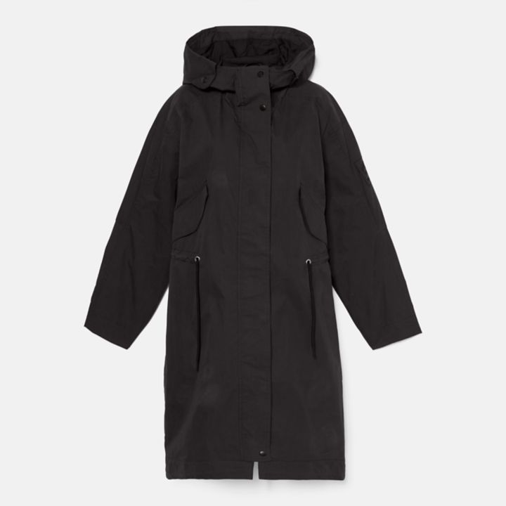 Parka Fishtail Feminina Preta