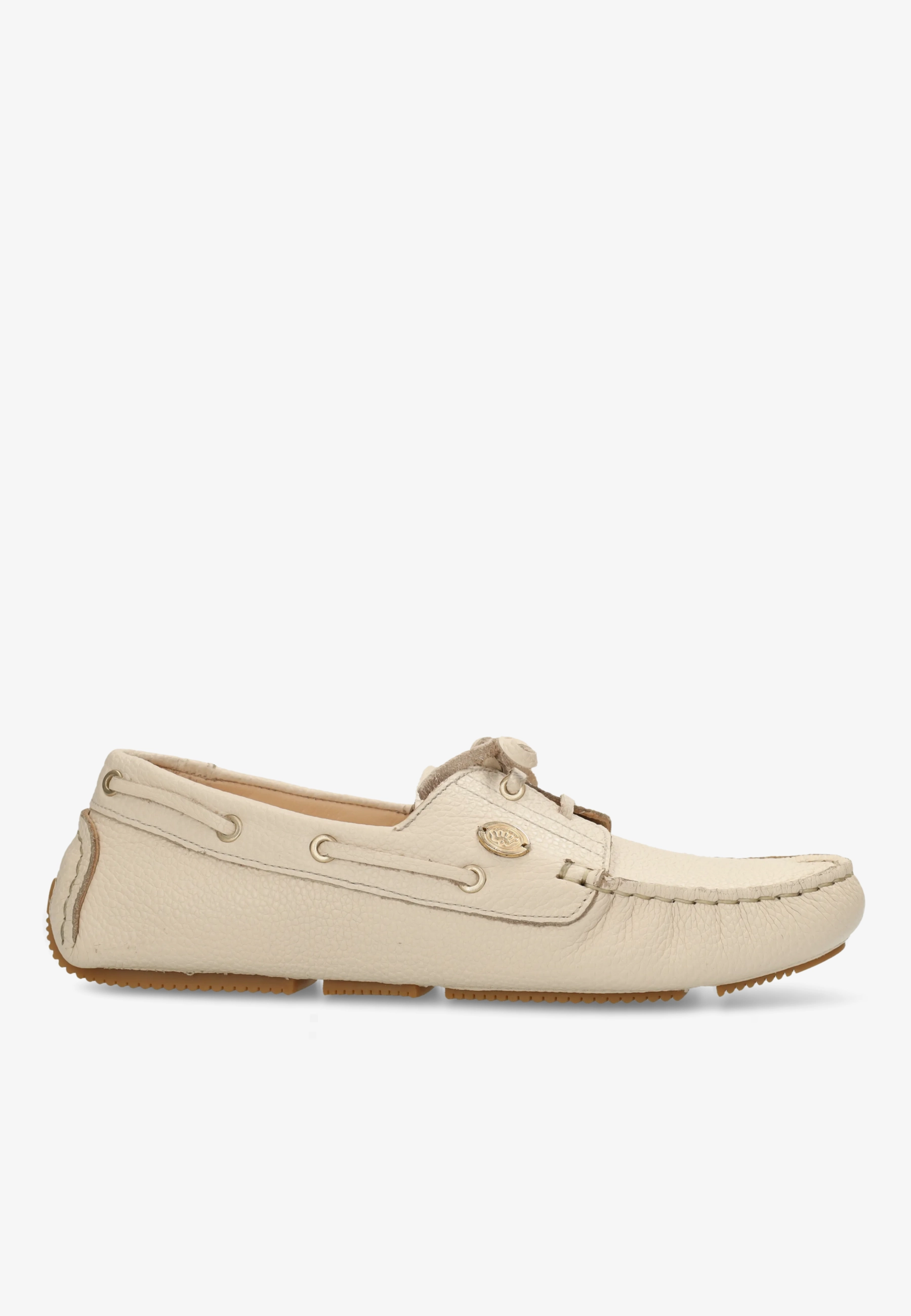 BILLY BOATY MOCASSIN Leather White