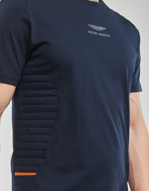 Hackett - ASTON MARTIN BY HACKETT AMR MOTO TEE - Marine
