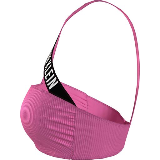 Calvin Klein One Shoulder Bikinitop, Bold Pink, XL