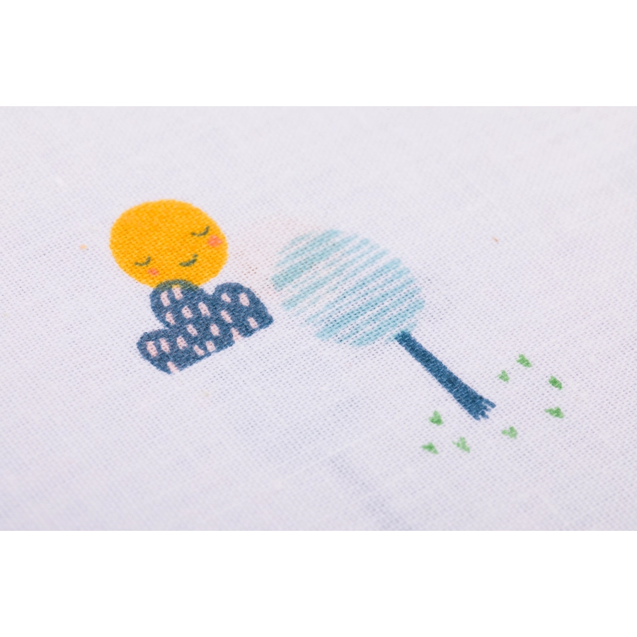 fillikid Bettwäsche Set 100 x 140 cm weiß