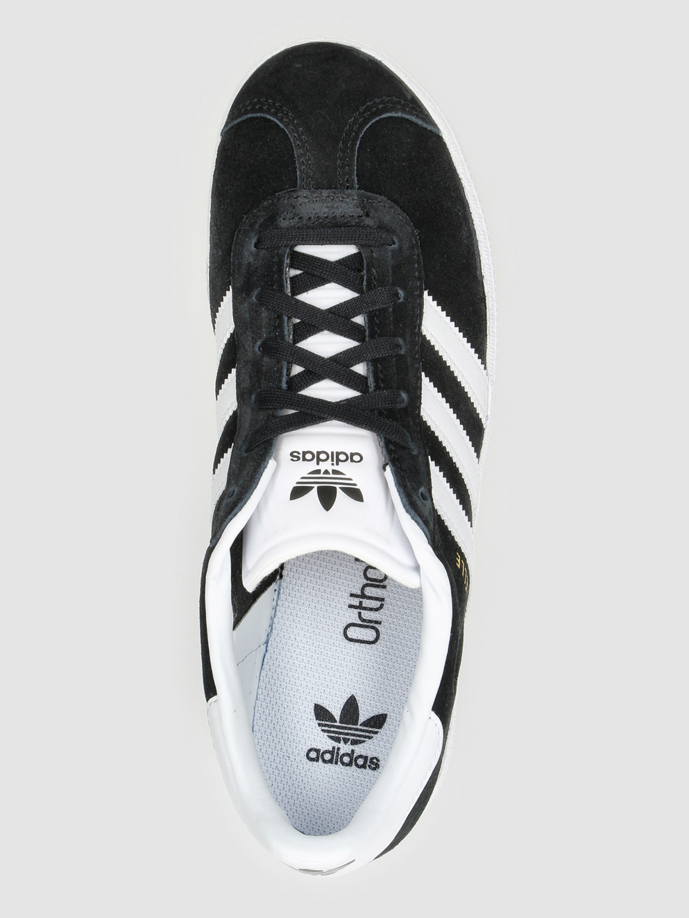adidas Originals Gazelle J Kids Sneakers cblack/ftwwht/goldmt