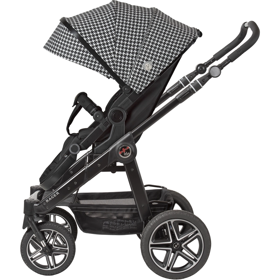 Hartan Kinderwagen Racer GTX mit Handbremse Bellybutton elegance (921) Gestellfarbe schwarz