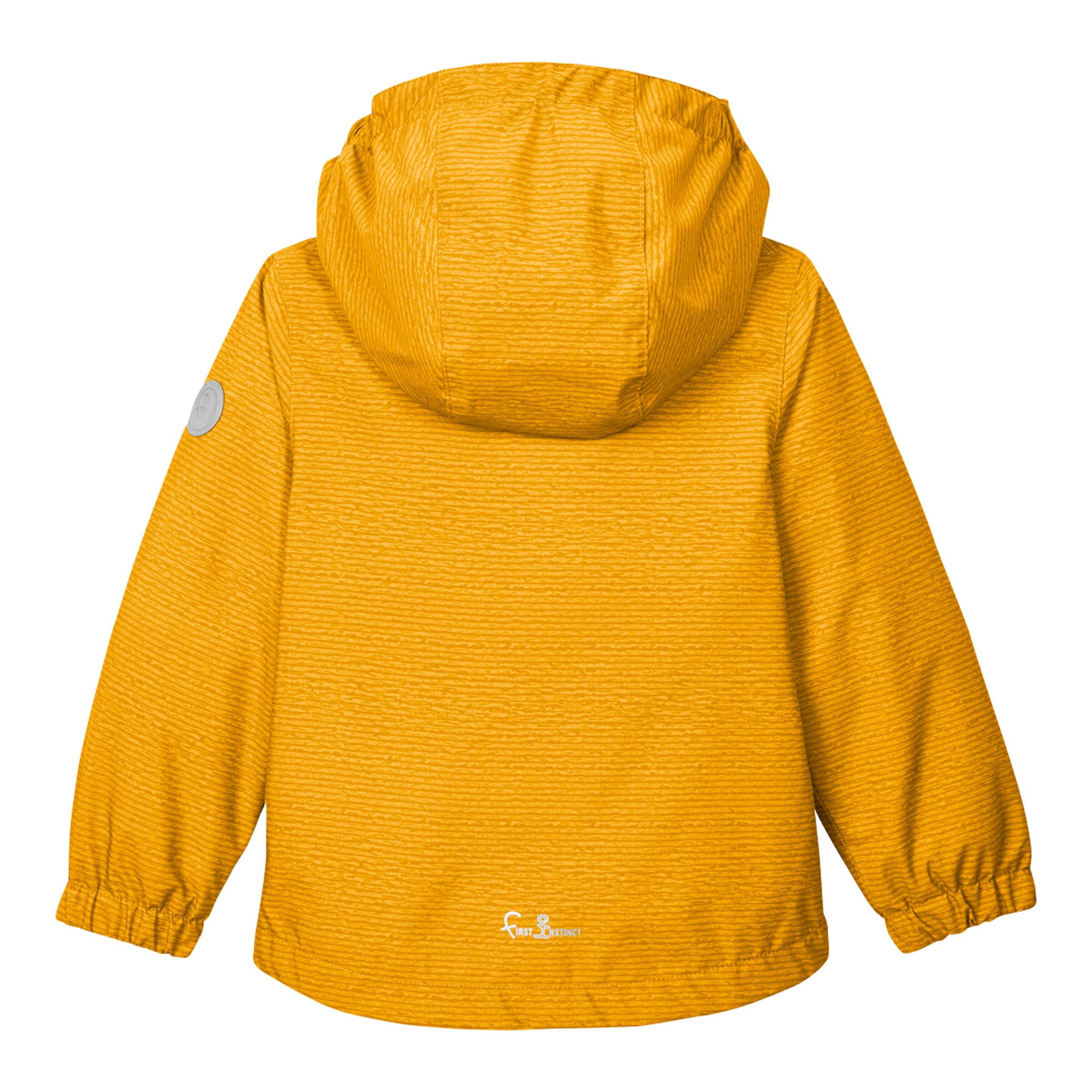 KILLTEC Regenjacke mit Kapuze gelb/marine