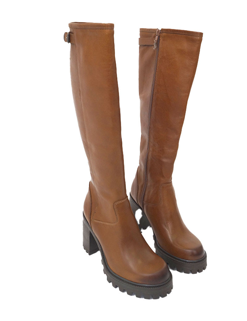 PAOYAMA BOTTES HAUTES IMMA COGNAC