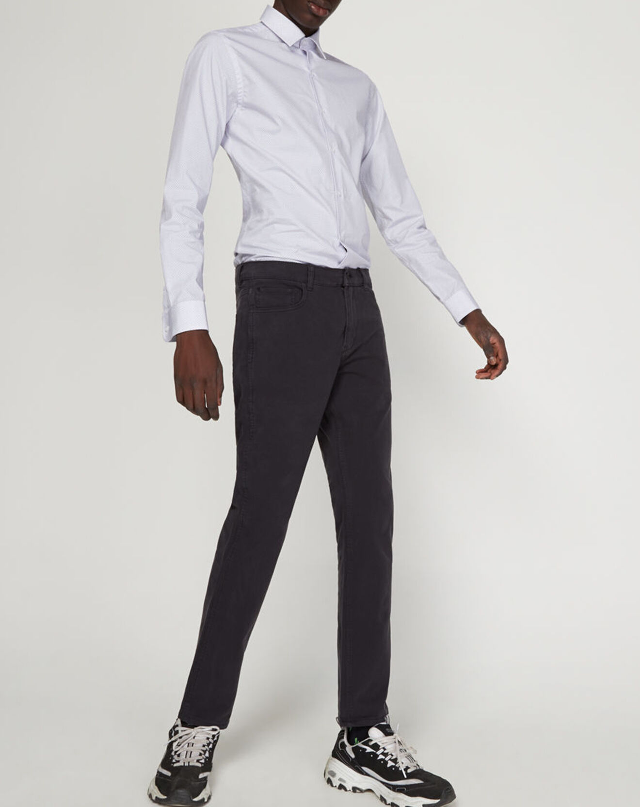 Quiksilver Pantalon Straight Stretch Krandy noir