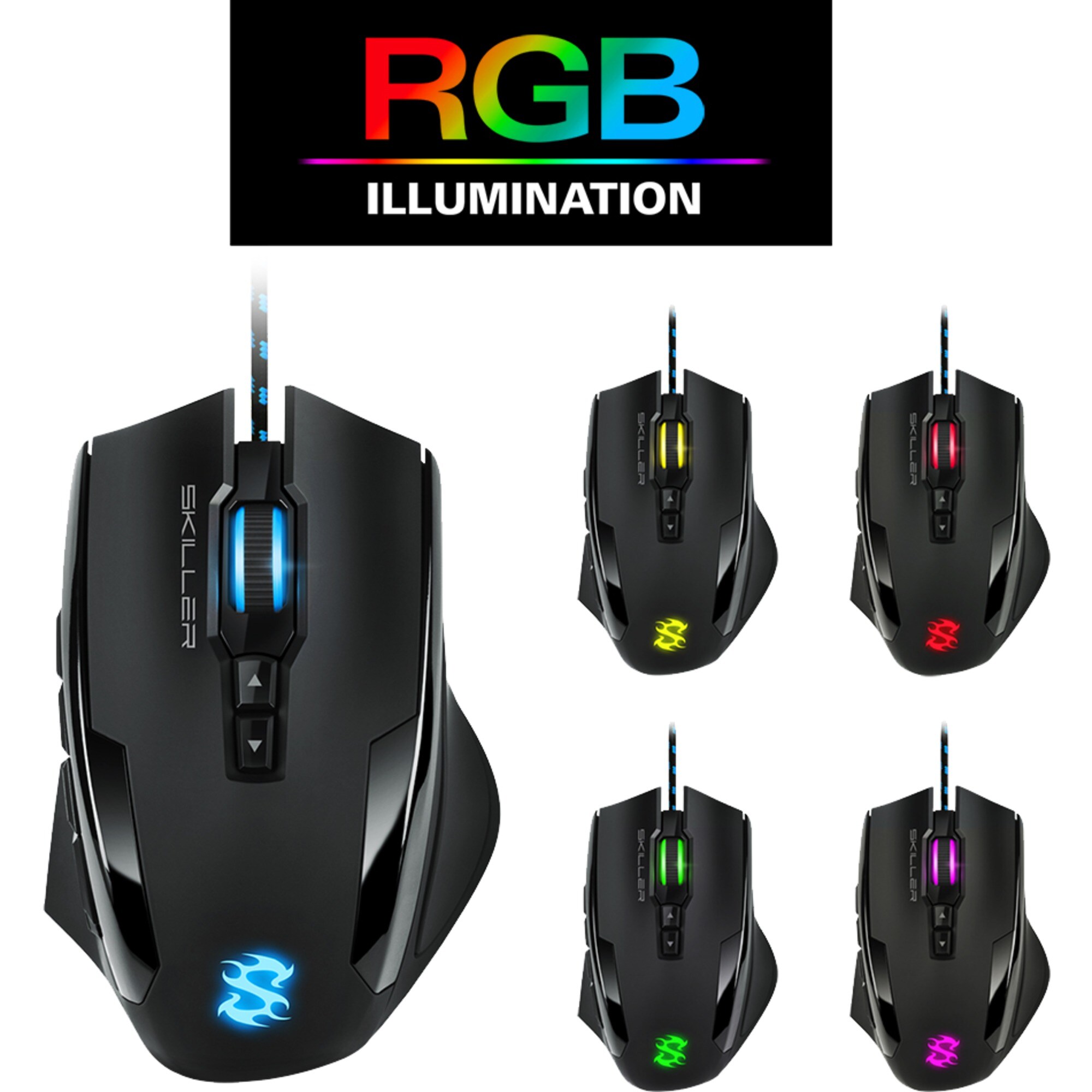 Sharkoon Gaming-Maus SKILLER SGM1