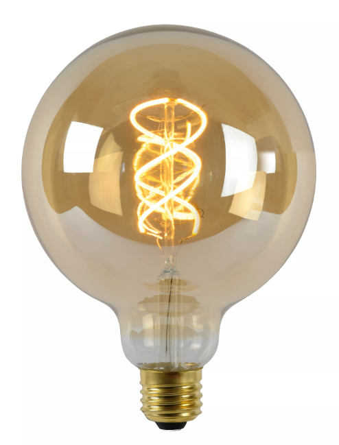 Lucide Bulb dimbare LED lamp 5W E27 2200K 12.5cm