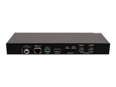 C2G HDMI HDBaseT   3.5mm, USB-B to A, and RS232 over Cat Extender Box Transmitter to Box Receiver - 4K 60Hz - Video/audio/USB/seriel forlænger - sender - HDMI, HDBaseT 2.0 - over CAT 5e/6/6a/7 - op til 70 m