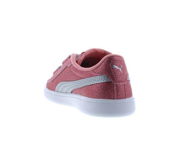 Puma Smash 3.0 Glitz Glam V Infant Girl Trainers