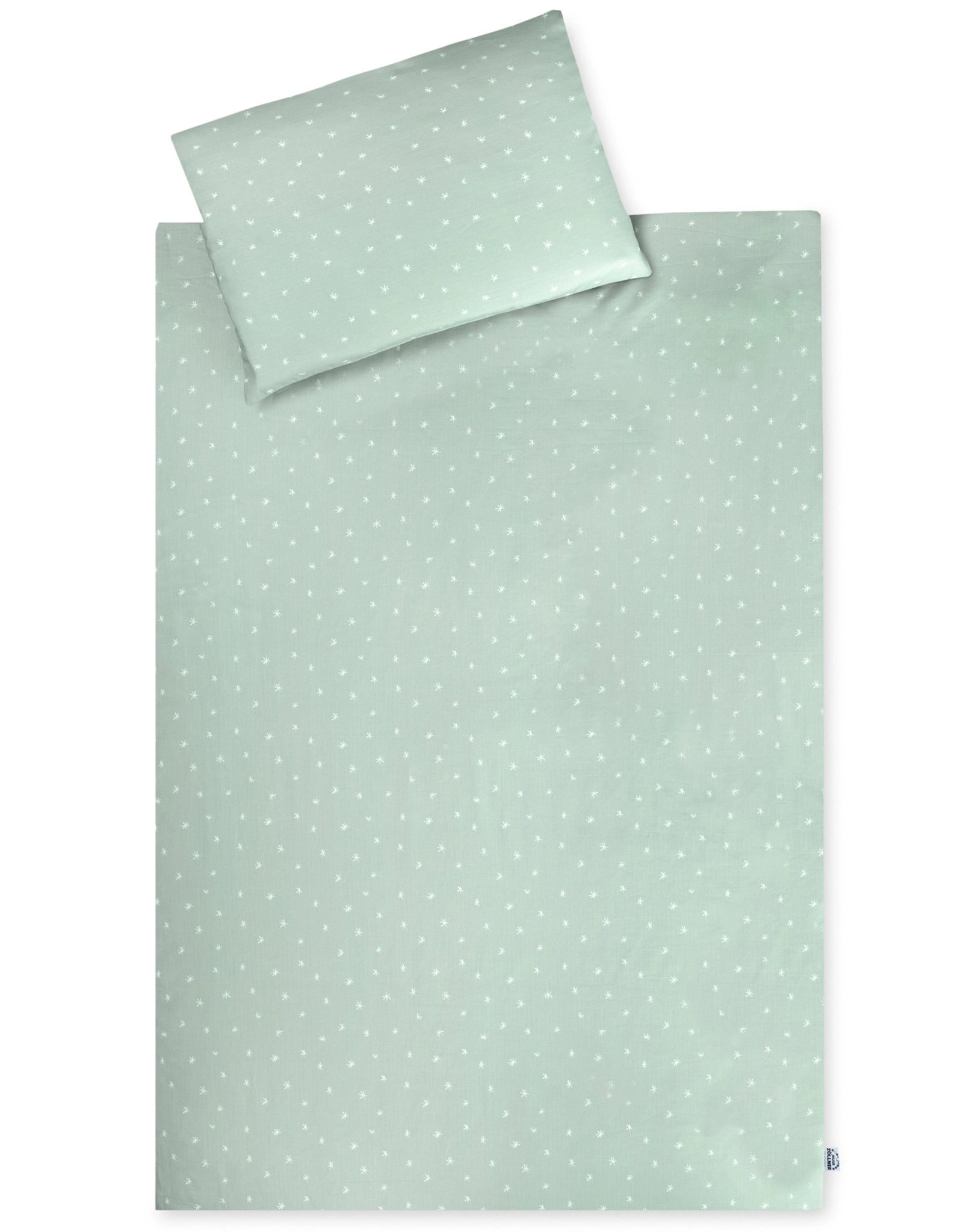 Jersey-Bettwäsche STARY (100x135/40x60) in salbei
