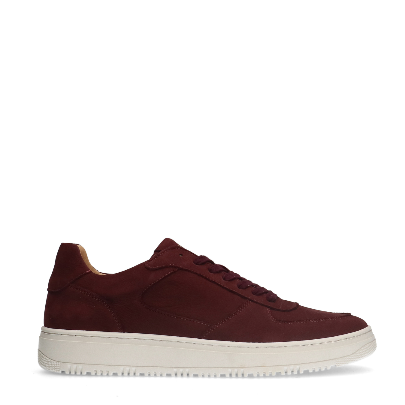 Bordeaux nubuck sneakers