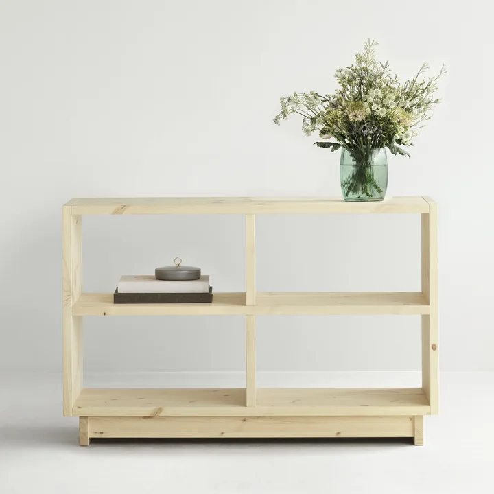Normann Copenhagen - Plank Bücherregal, medium, Kiefer natur