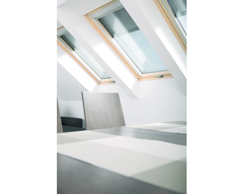 FAKRO AMZ Z-Wave elektrisch horrengaas, grafietgrijs, 55x78 cm (01)